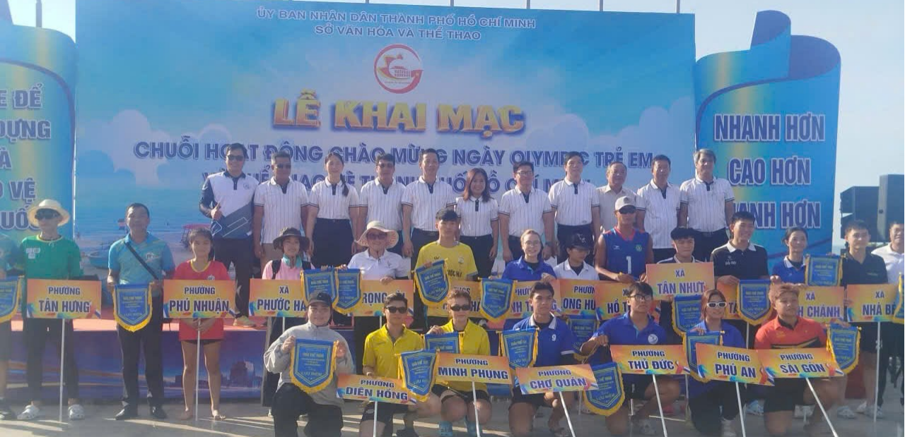 Giải thể thao chào mừng Ngày Olympic trẻ em và Thể thao hè trên địa bàn Thành phố Hồ Chí Minh năm 2026